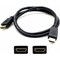 Add-On Addon 91.00Cm (3.00Ft) Hdmi Male To Male Black Cable HDMIHSMM3 - alternate 1